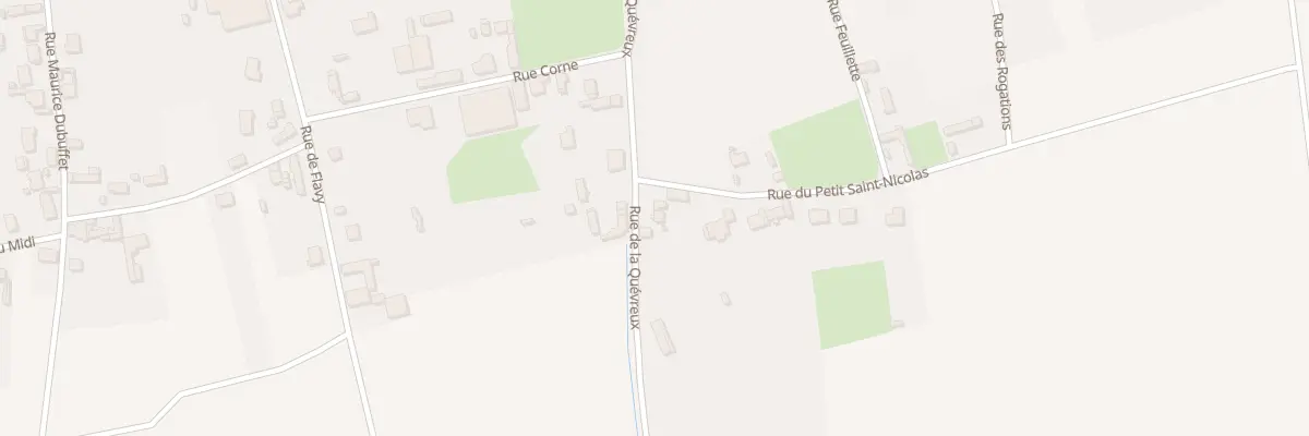 Plan du 7 Rue de la Quevreux à Esmery-Hallon