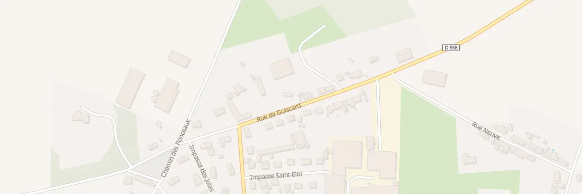 Plan du 5T Rue de Guiscard à Crisolles
