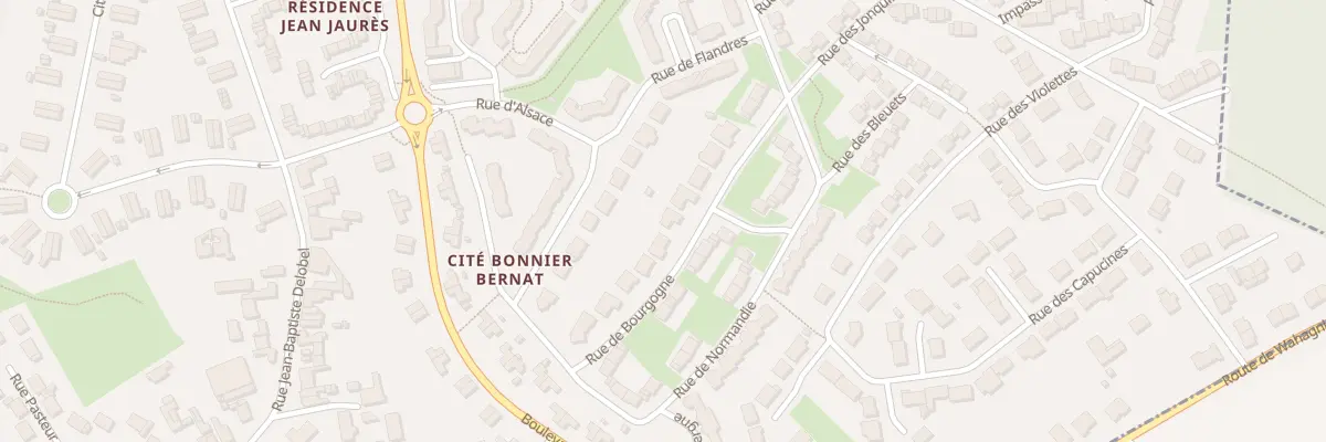 Plan du 14 Rue de Bourgogne à Libercourt