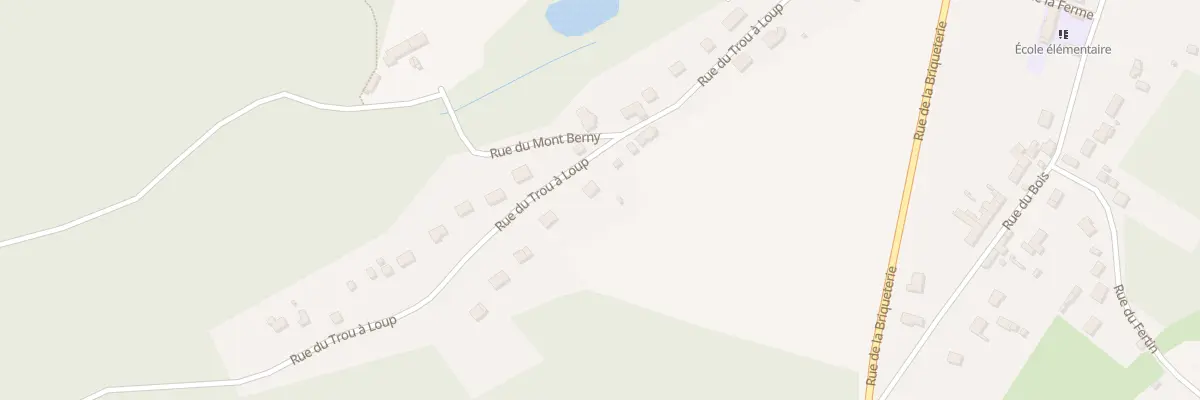 Plan du 21 Rue du Trou à Loup à Saint-Étienne-Roilaye