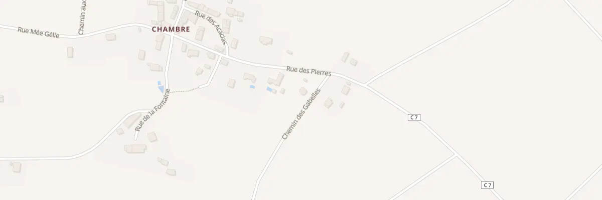 Plan du 2 Chem des Gabelles à Pougny