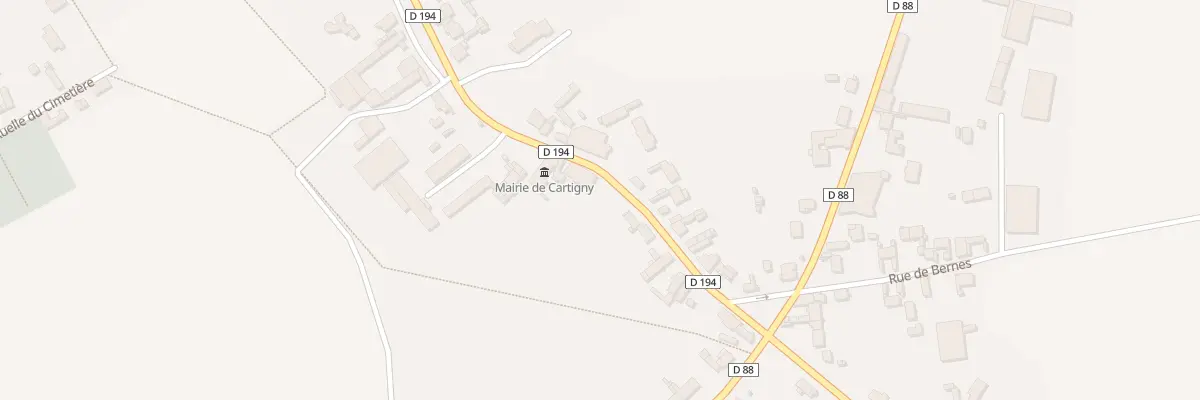 Plan du 28 Gr Grande Rue à Cartigny