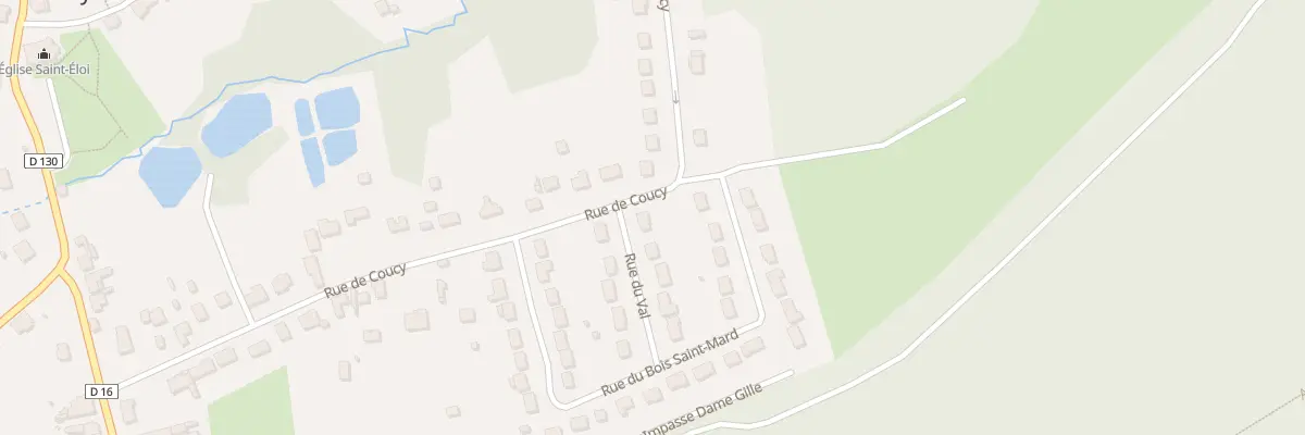 Plan du 1 Rue du Val à Tracy-le-Val