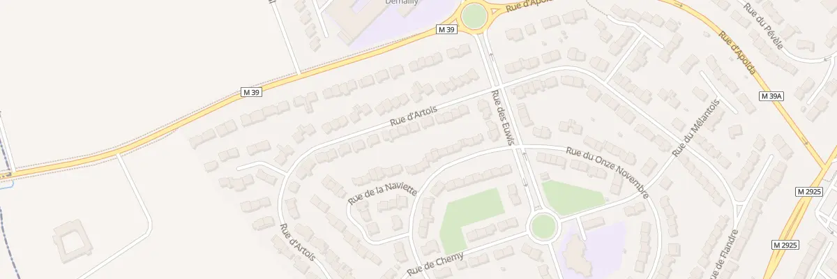 Plan du 11 Rue d’Artois à Seclin