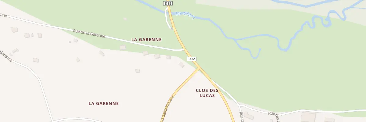 Plan du 10 Rue de la Croix Saint Vincent à Saint-Hilaire-les-Andrésis
