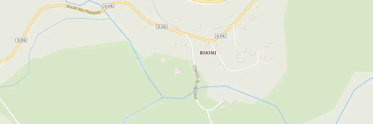 Plan du 6 Che du Pecheur à Roffiac