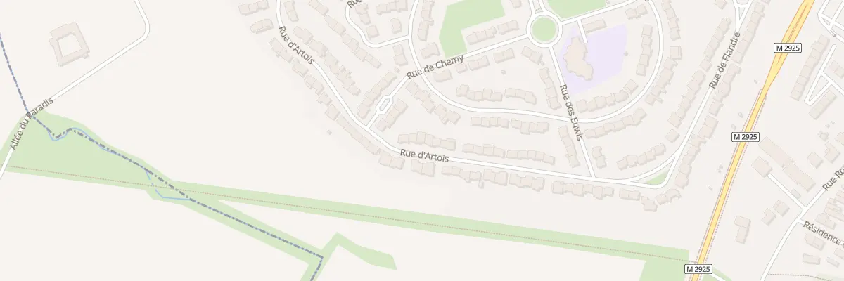 Plan du 57 Rue d’Artois à Seclin