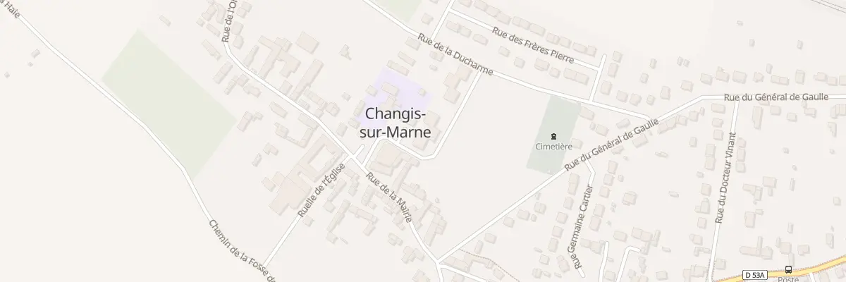 Plan de Res de la Ducharme à Changis-sur-Marne