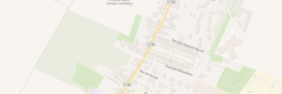Plan du 76 Rue des Fusillés à Courcelles-lès-Lens