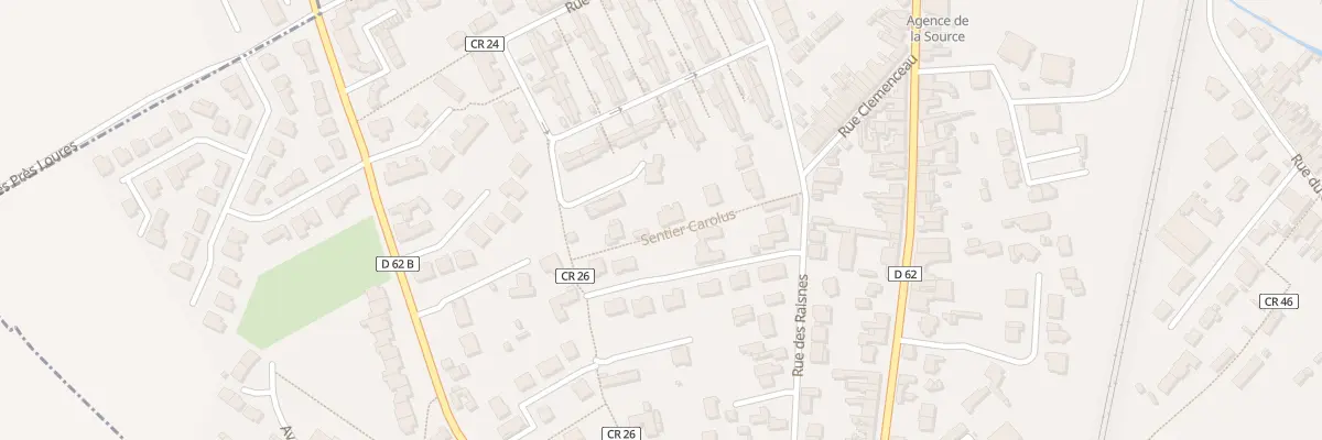Plan du 18A Rue des Raisnes à Phalempin