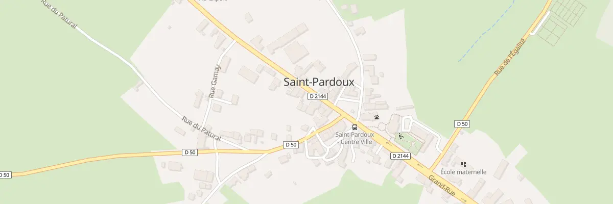 Plan du 5081 Le Bourg à Saint-Pardoux