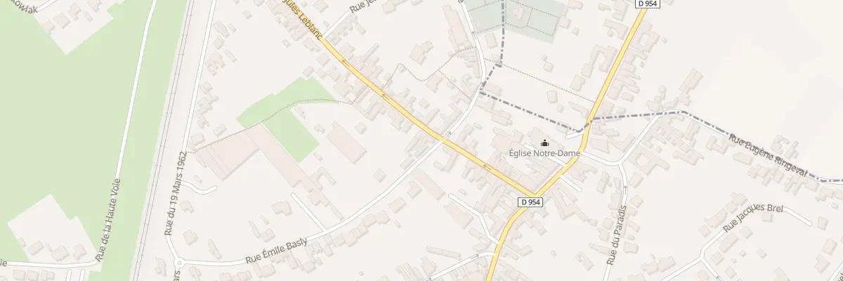 Plan du 15 Rue Jules Leblanc à Libercourt