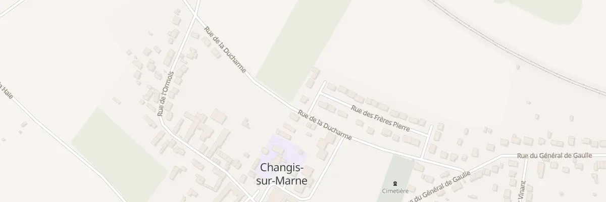Plan du 36 Rue des Frères Pierre à Changis-sur-Marne