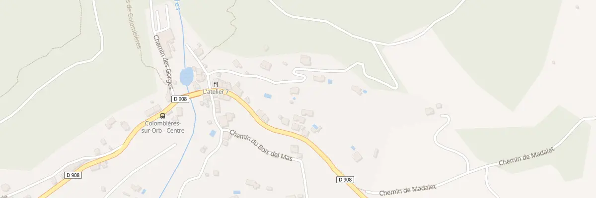 Plan du 5241 La Lye à Colombières-sur-Orb