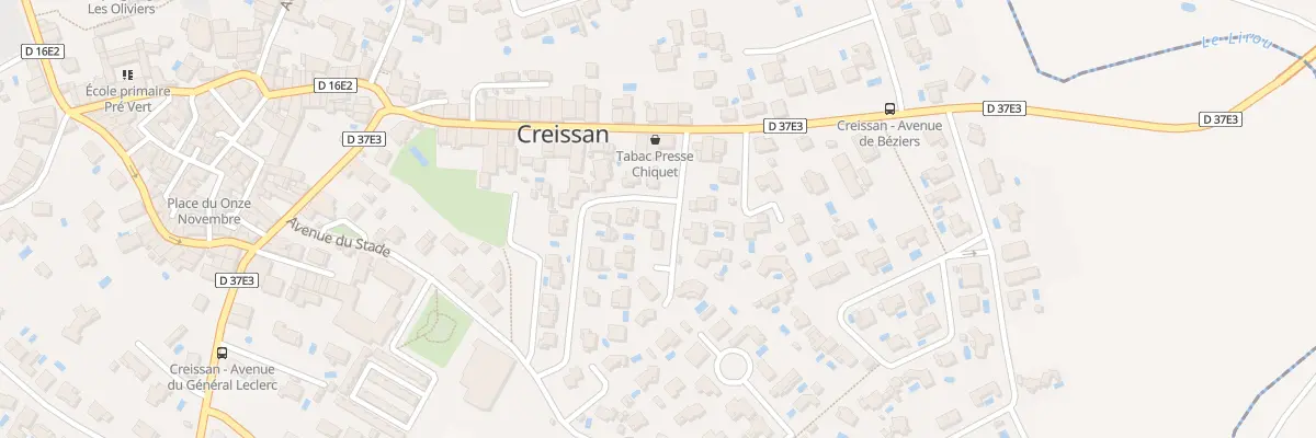 Plan du 4 Che des Amandines à Creissan