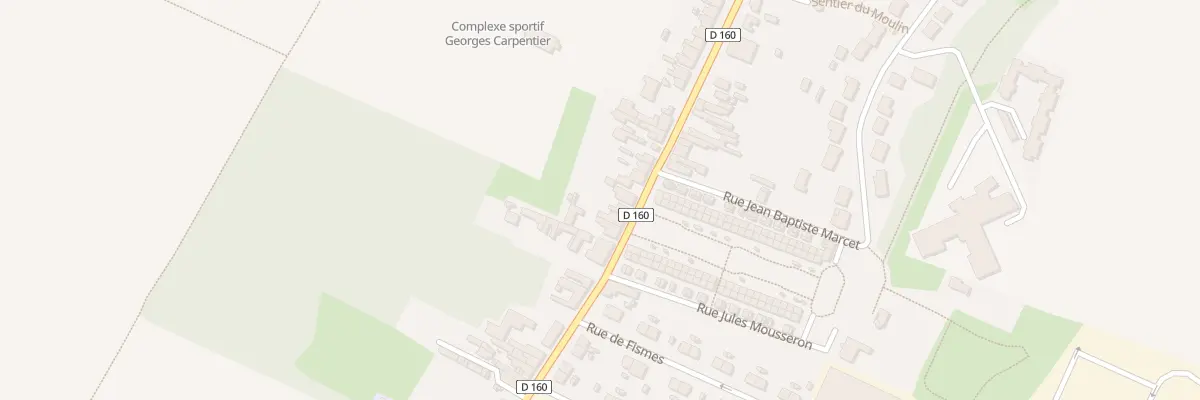 Plan du 72 Rue des Fusillés à Courcelles-lès-Lens