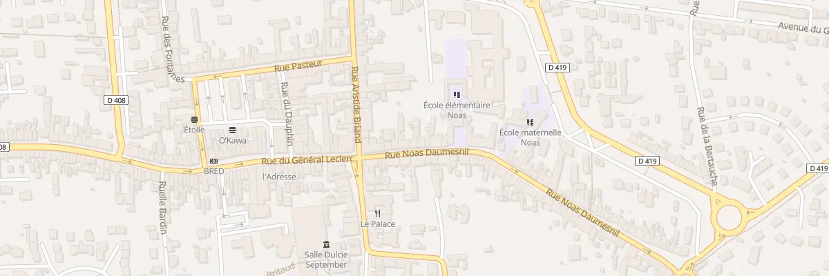 Plan du 7 Rue Noas Daumesnil à Nangis