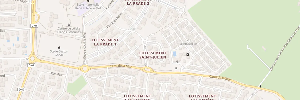 Plan du 1 Imp Matisse à Saint-Cyprien