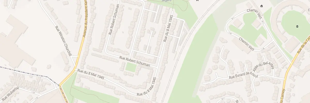 Plan du 55 Rue du Huit Mai 1945 à Lambersart