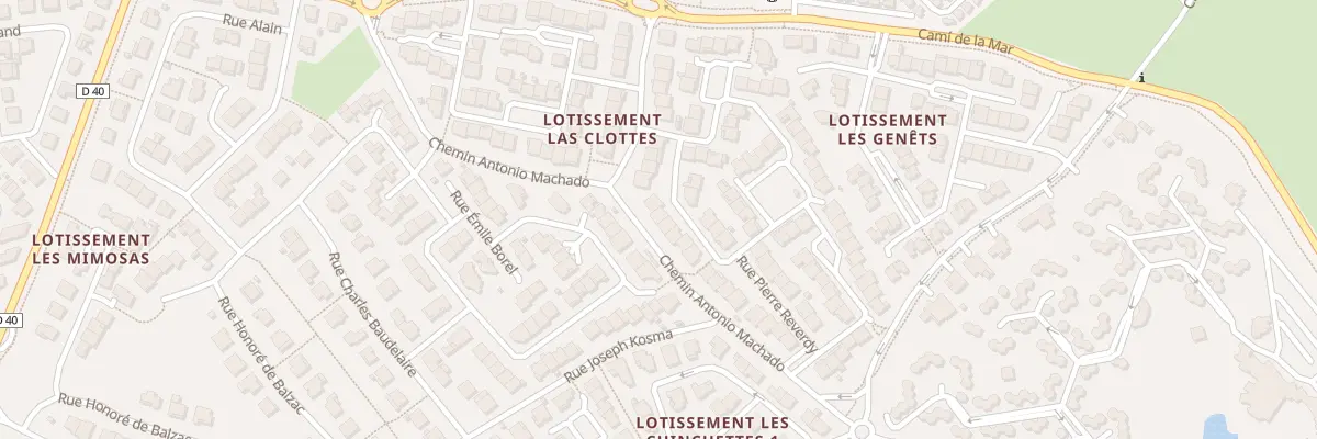Plan du 8 Rue Charles de Montalambert à Saint-Cyprien