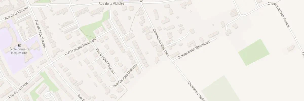 Plan du 134 Che du Vieil Dieu à Comines