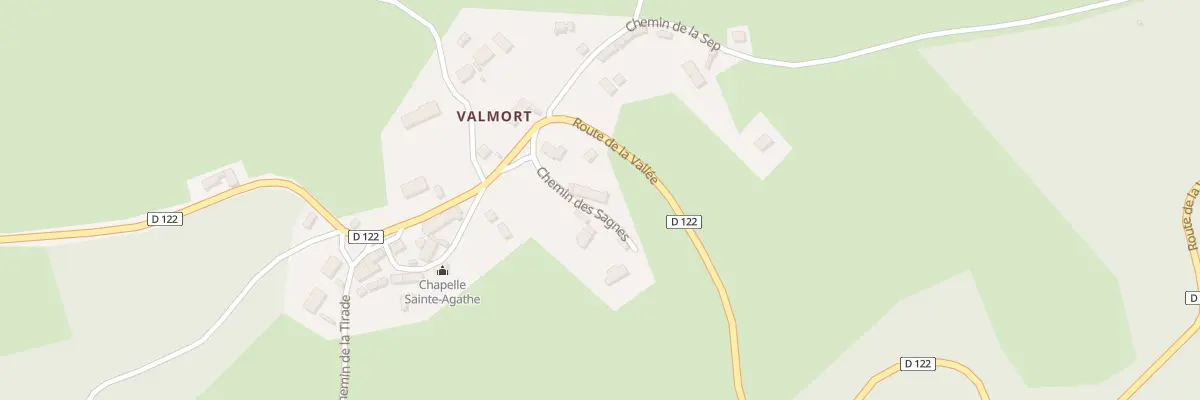 Plan du 5187 Valmort à Saint-Hilaire-la-Croix