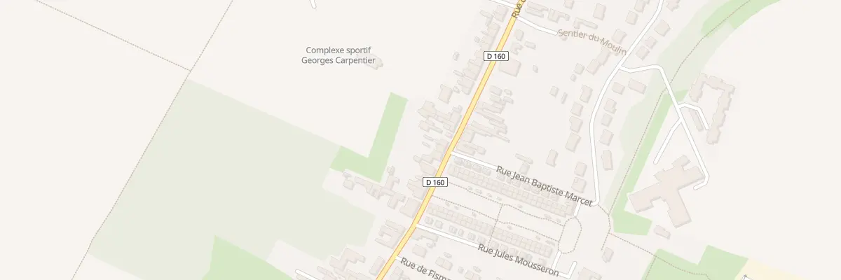Plan du 66 Rue des Fusillés à Courcelles-lès-Lens
