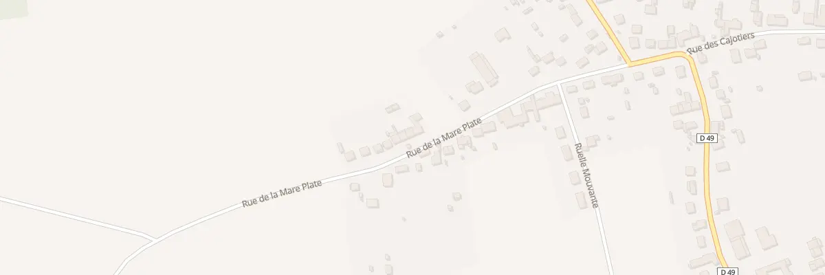 Plan du 22B Rue de la Mare Plate à Gastins