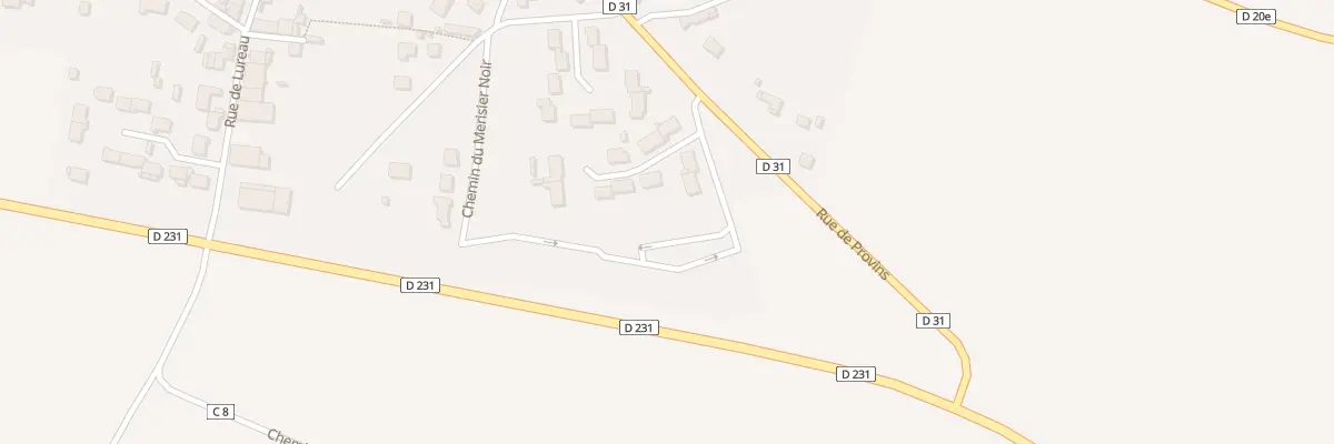 Plan du 16 Rue des Jardins de Touquin à Touquin