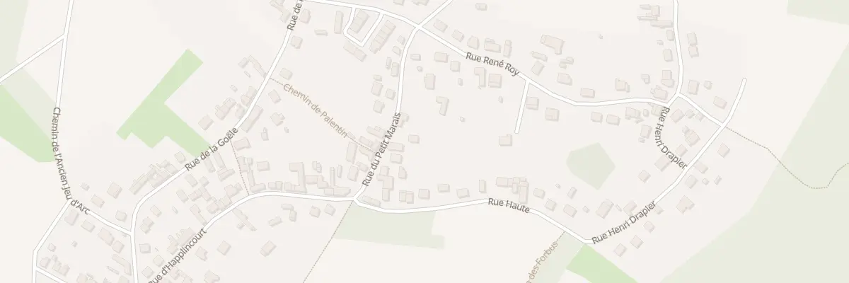 Plan du 6B Rue du Petit Marais à Noyon