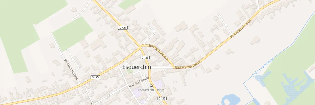 Plan du 56 Rue de l’Abbaye à Esquerchin