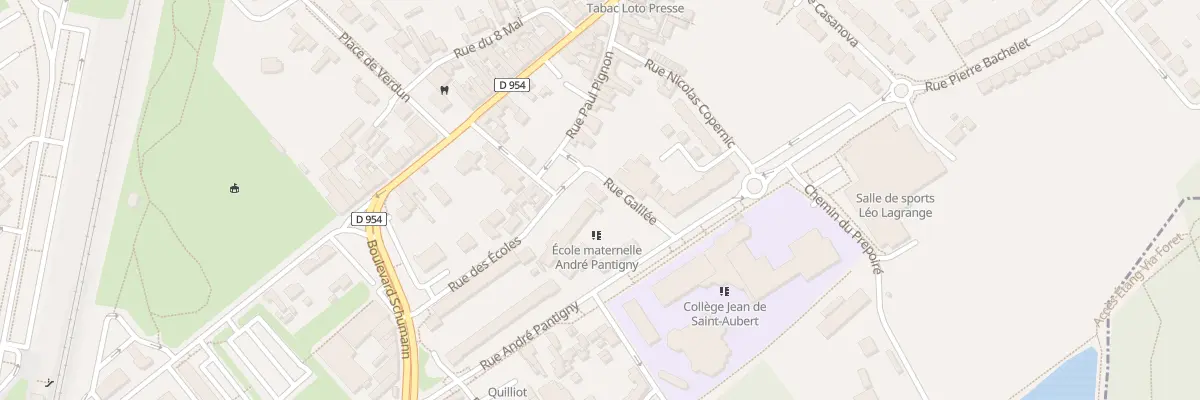 Plan du 28 Rue Paul Pignon à Libercourt