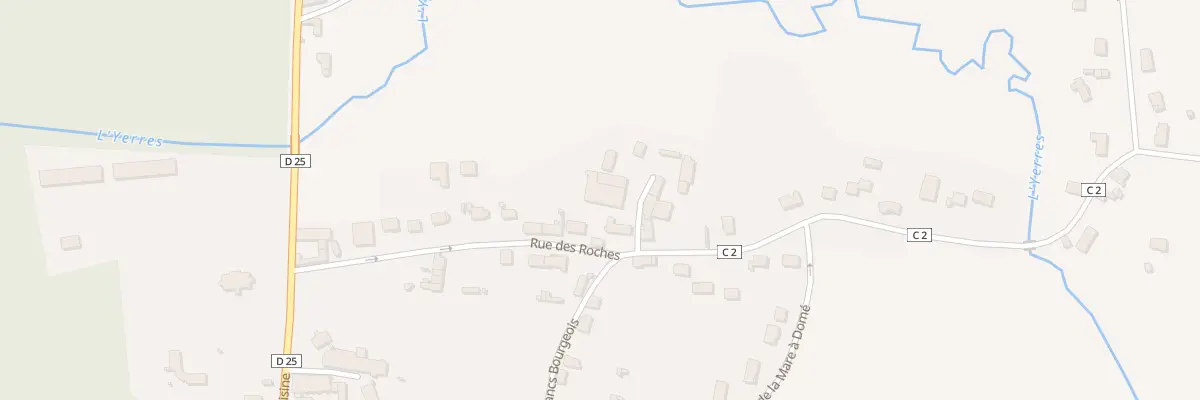Plan du 11 Rue des Francs Bourgeois à Touquin