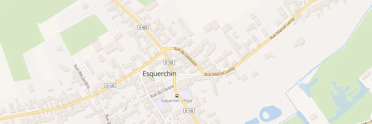 Plan du 70 Rue de l’Abbaye à Esquerchin