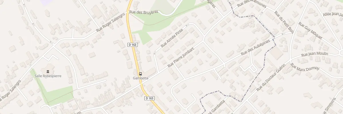 Plan du 5 Rue Pierre Jombart à Oignies
