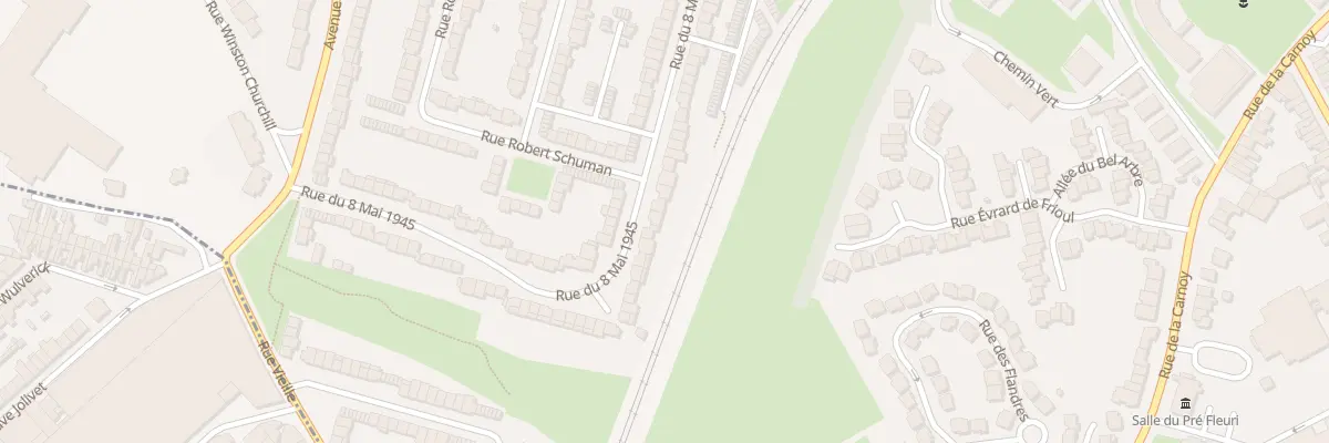 Plan du 70 Rue du Huit Mai 1945 à Lambersart