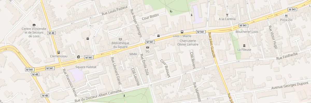 Plan du 141 Rue du Maréchal Foch à Loos