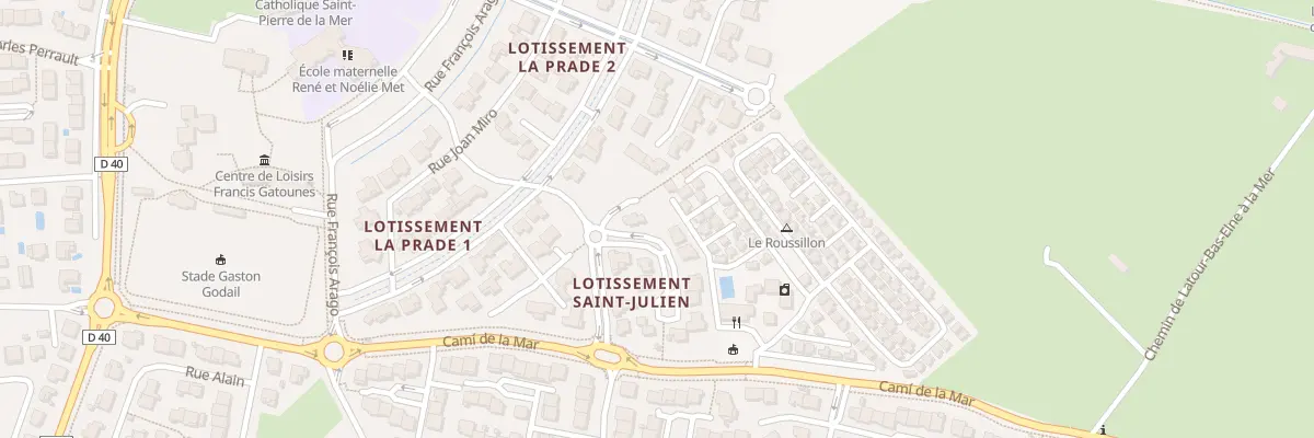 Plan du 2 Imp Matisse à Saint-Cyprien