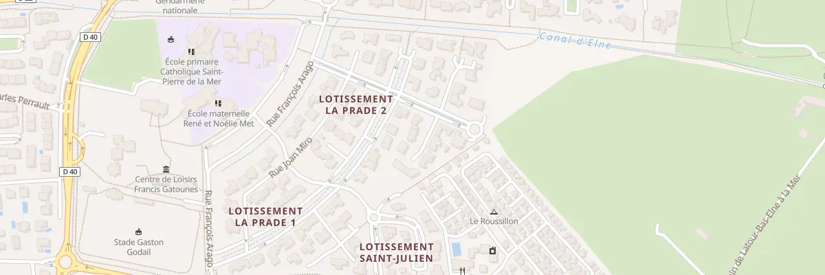 Plan du 4 Imp Salvador Dali à Saint-Cyprien