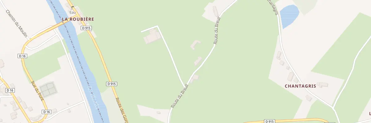 Plan du 5 Rte du Breuil à Chouvigny