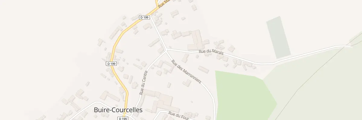 Plan du 2 Rue du Marais à Buire-Courcelles