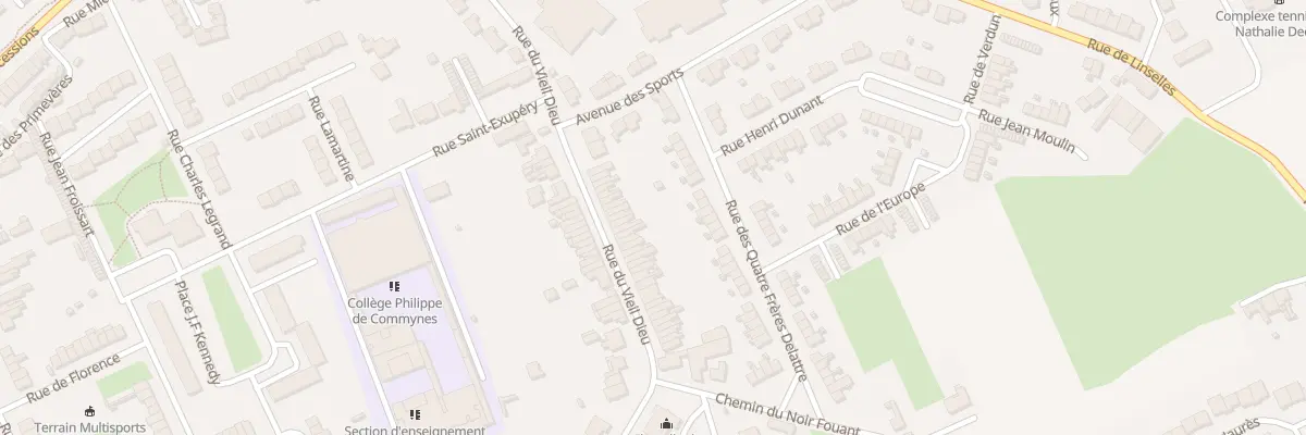 Plan du 73 Rue du Vieil Dieu à Comines