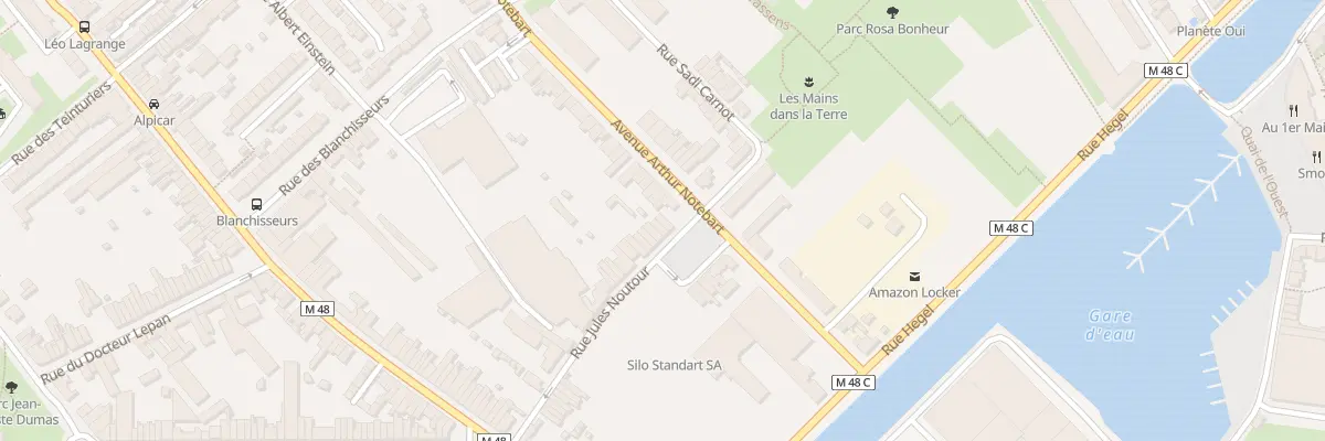 Plan du 9 Pl de la Republique Lomme à Lille