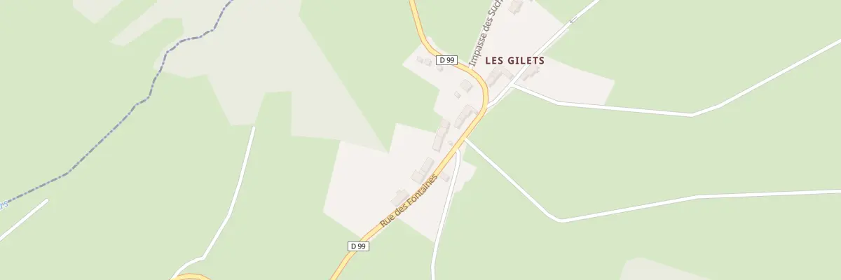 Plan du 14 Rue des Fontaines à Marcillat