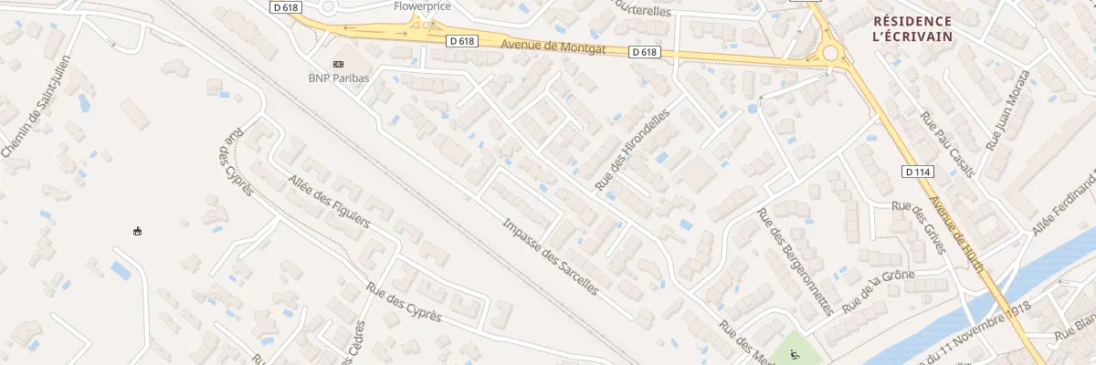 Plan du 1 Rue des Colibris à Argelès-sur-Mer