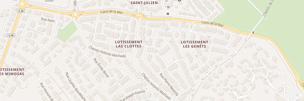 Plan du 4 Rue Paul Langevin à Saint-Cyprien