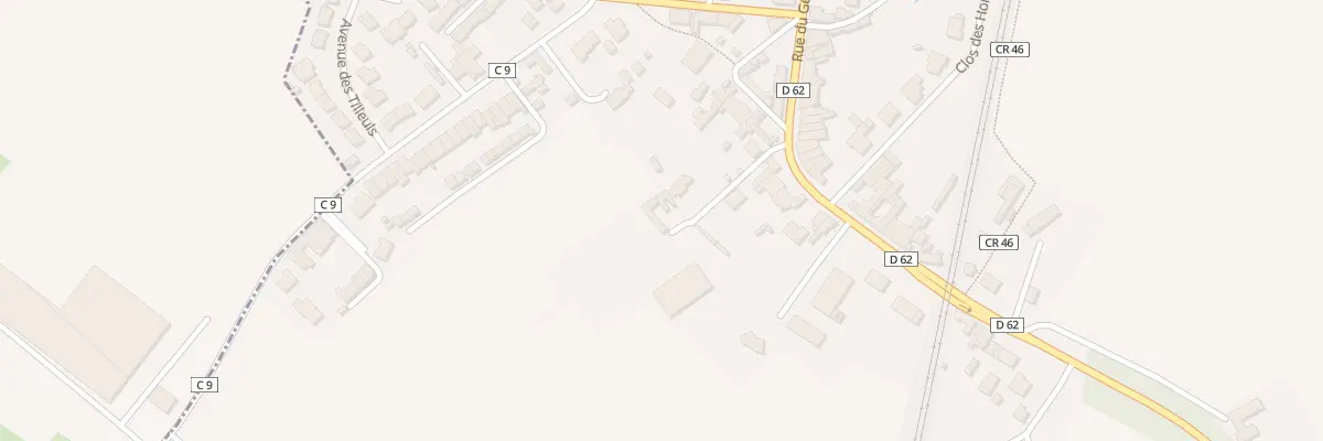 Plan du 174 Rue du Gen de Gaulle à Phalempin