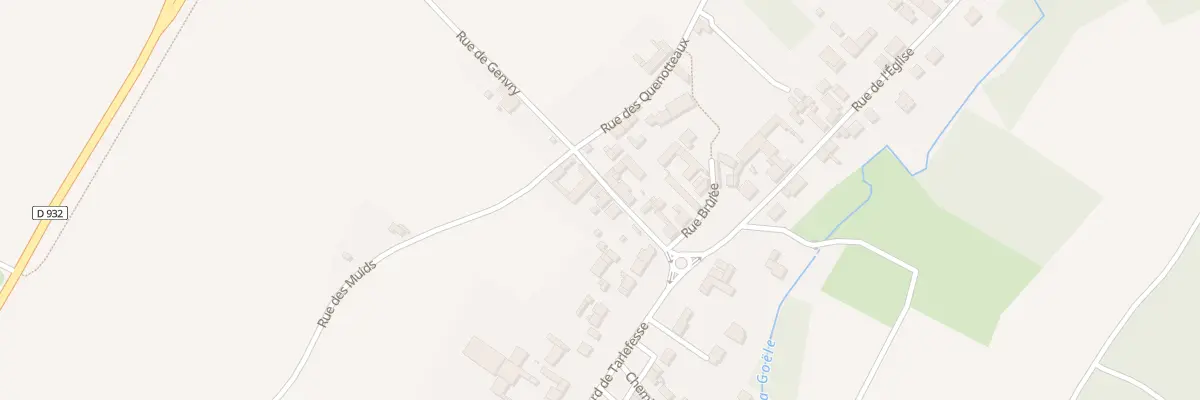 Plan du 3 Rue de Genvry à Noyon
