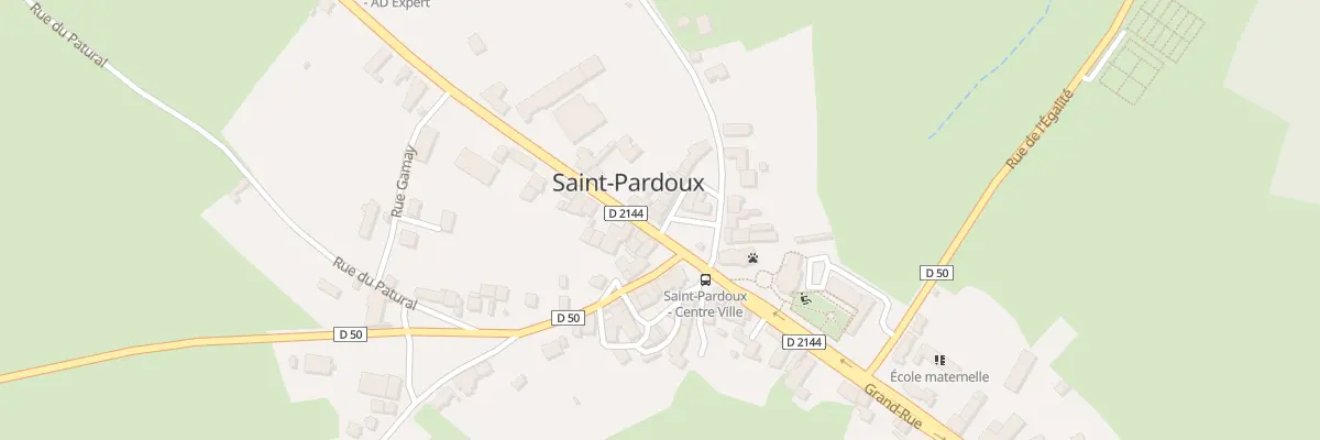Plan du 6 Pl de la Bascule à Saint-Pardoux