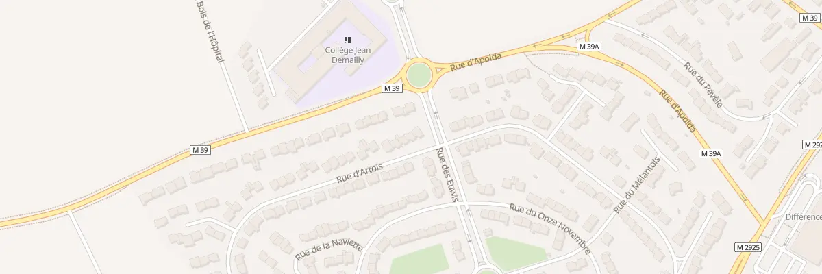 Plan du 4 Rue d’Artois à Seclin